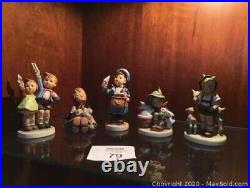 5 Goebel Hummel figurines, made in west Germany, excellent condition