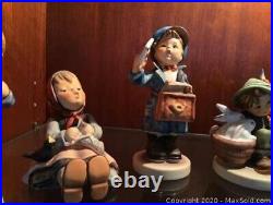 5 Goebel Hummel figurines, made in west Germany, excellent condition