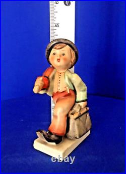 7 BUTTON MERRY WANDERER TMK3 #11 2/0 ULTRA RARE 4.5 Tall Goebel Hummel MINT