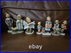 7 Pieces of M. J Hummel Figurine 1972-1998 - And Goebel -Made in Germany