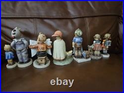 7 Pieces of M. J Hummel Figurine 1972-1998 - And Goebel -Made in Germany