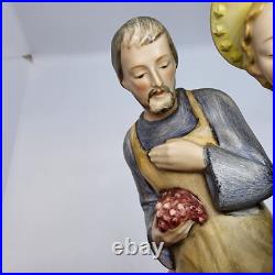 8 TMK2 HX 245 + 246 Holy Family Joseph Mary Toddler Jesus 1950-1954 Hummel