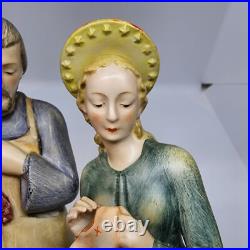 8 TMK2 HX 245 + 246 Holy Family Joseph Mary Toddler Jesus 1950-1954 Hummel
