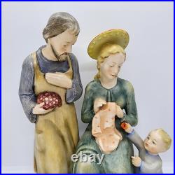 8 TMK2 HX 245 + 246 Holy Family Joseph Mary Toddler Jesus 1950-1954 Hummel