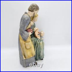 8 TMK2 HX 245 + 246 Holy Family Joseph Mary Toddler Jesus 1950-1954 Hummel