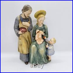 8 TMK2 HX 245 + 246 Holy Family Joseph Mary Toddler Jesus 1950-1954 Hummel