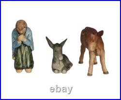9 piece Hummel Goebel Porcelain Nativity HX323 1965 -West Germany 9 piece Hummel Goebel Porcelain Nativity HX323 1965 -West Germany