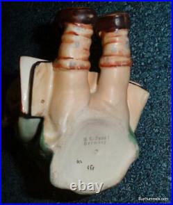 ANTIQUE Girl Bookworm Goebel Hummel Figurine #8 TMK1 US Zone Germany VERY RARE