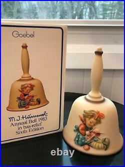 Antique Goebel Hummel Bells Collection in Original Boxes, Great Condition