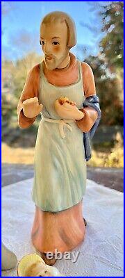 Beautiful Hummel 3 Piece Nativity Set Mary 6.5Joseph 7.5 Jesus 3 HUM 214