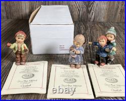 Berta Hummel Ornaments 24 Lot Goebel Porcelain Christmas withCOA + Boxes 2000s