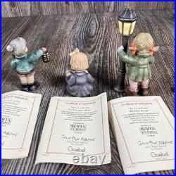 Berta Hummel Ornaments 24 Lot Goebel Porcelain Christmas withCOA + Boxes 2000s