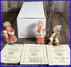 Berta Hummel Ornaments 24 Lot Goebel Porcelain Christmas withCOA + Boxes 2000s