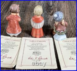 Berta Hummel Ornaments 24 Lot Goebel Porcelain Christmas withCOA + Boxes 2000s