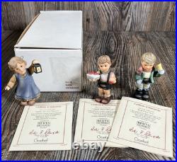 Berta Hummel Ornaments 24 Lot Goebel Porcelain Christmas withCOA + Boxes 2000s