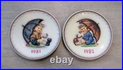 Complete 1971-1995 GOEBEL MJ / M J / M I HUMMEL Annual (25) Plate Set NO Boxes