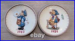 Complete 1971-1995 GOEBEL MJ / M J / M I HUMMEL Annual (25) Plate Set NO Boxes