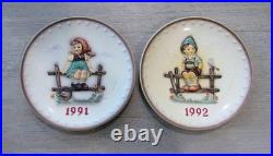 Complete 1971-1995 GOEBEL MJ / M J / M I HUMMEL Annual (25) Plate Set NO Boxes