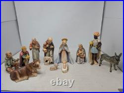 Cool Goebel Hummel 11-Piece Nativity Set TMK-4 Western Germany (UT)