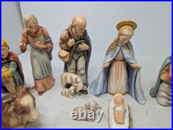 Cool Goebel Hummel 11-Piece Nativity Set TMK-4 Western Germany (UT)