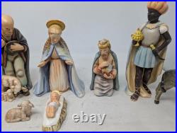 Cool Goebel Hummel 11-Piece Nativity Set TMK-4 Western Germany (UT)