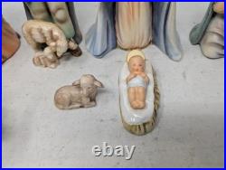 Cool Goebel Hummel 11-Piece Nativity Set TMK-4 Western Germany (UT)