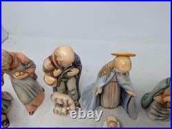 Cool Goebel Hummel 11-Piece Nativity Set TMK-4 Western Germany (UT)