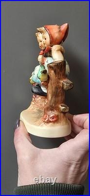 Coquettes Goebel Hummel Figurine #179 Two BFFs On Fence by GOEBEL W. Germany