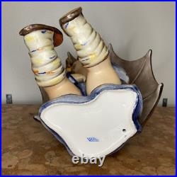 Damaged 8 Goebel Hummel Umbrella Girl Stamped 152-5 And 1951 Date 1964-1972