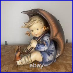 Damaged 8 Goebel Hummel Umbrella Girl Stamped 152-5 And 1951 Date 1964-1972