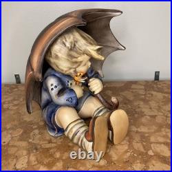 Damaged 8 Goebel Hummel Umbrella Girl Stamped 152-5 And 1951 Date 1964-1972