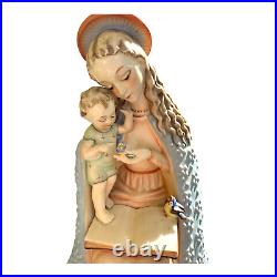 Early Goebel Hummel Full Bee Mark 10h Madonna And Child Figurine Tmk 2 1956-59