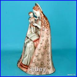 Early Hummel Goebel Madonna Child Figurine Germany Incarved Mark 1949-50