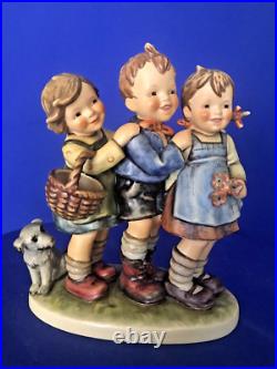 FOLLOW THE LEADER #369 TMK6-Signed by Stiller-7 tall withOrig. Box, Goebel Hummel FOLLOW THE LEADER #369 TMK6-Signed by Stiller-7 tall withOrig. Box, Goebel Hummel