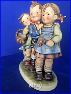 FOLLOW THE LEADER #369 TMK6-Signed by Stiller-7 tall withOrig. Box, Goebel Hummel FOLLOW THE LEADER #369 TMK6-Signed by Stiller-7 tall withOrig. Box, Goebel Hummel