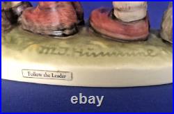 FOLLOW THE LEADER #369 TMK6-Signed by Stiller-7 tall withOrig. Box, Goebel Hummel FOLLOW THE LEADER #369 TMK6-Signed by Stiller-7 tall withOrig. Box, Goebel Hummel