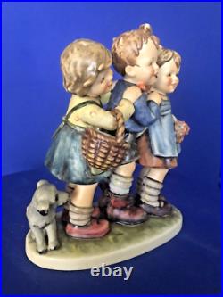 FOLLOW THE LEADER #369 TMK6-Signed by Stiller-7 tall withOrig. Box, Goebel Hummel FOLLOW THE LEADER #369 TMK6-Signed by Stiller-7 tall withOrig. Box, Goebel Hummel