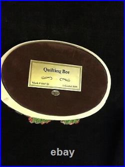 GOEBEL HUMMELS PLAY DATE- Quilting Bee MIB, I'M HERE, KNIT ONE, PURL ONE, A NAP