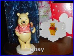 GOEBEL HUMMEL DISNEY WINNIE THE POOH AS HOME FROM MARKET + ORNMT Mint withOrig Box