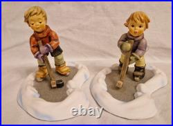 GOEBEL HUMMEL LET'S TAKE TO THE ICE 2143/B and SEASON'S BEST 2143/A TMK8