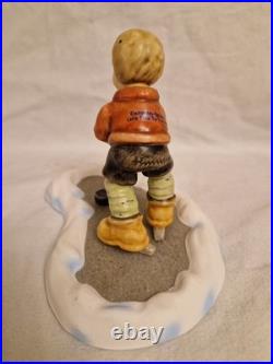 GOEBEL HUMMEL LET'S TAKE TO THE ICE 2143/B and SEASON'S BEST 2143/A TMK8 GOEBEL HUMMEL LET'S TAKE TO THE ICE 2143/B and SEASON'S BEST 2143/A TMK8