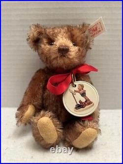 GOEBEL HUMMEL LITTLE MAESTRO (826/I) TMK 8 FIRST ISSUE With STEIFF BEAR, BOX COA