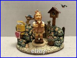 GOEBEL HUMMEL LOVING WISHES With LOVE LETTERS HUMMELSCAPE DISPLAY LE / COA BOX