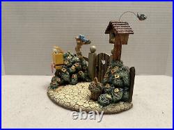 GOEBEL HUMMEL LOVING WISHES With LOVE LETTERS HUMMELSCAPE DISPLAY LE / COA BOX