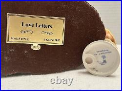 GOEBEL HUMMEL LOVING WISHES With LOVE LETTERS HUMMELSCAPE DISPLAY LE / COA BOX