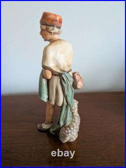 GOEBEL HUMMEL Unger Shepherd and Sheep 8 1960 Nativity HX 306 SACRART Sticker