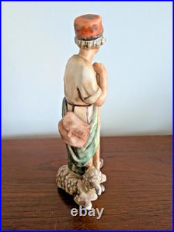 GOEBEL HUMMEL Unger Shepherd and Sheep 8 1960 Nativity HX 306 SACRART Sticker