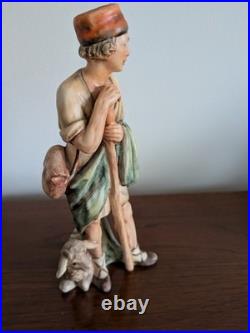 GOEBEL HUMMEL Unger Shepherd and Sheep 8 1960 Nativity HX 306 SACRART Sticker