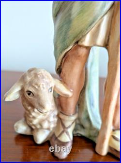 GOEBEL HUMMEL Unger Shepherd and Sheep 8 1960 Nativity HX 306 SACRART Sticker