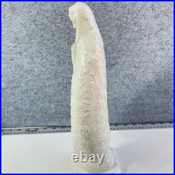 GOEBEL HUMMEL White Porcelain Praying Madonna West Germany HM 55 13 Floral Cape